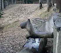 Fontaine au lieu-dit « Fontaine de l'ours ».