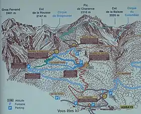 Carte de la forêt.