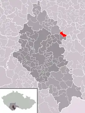 Localisation de Bošilec