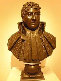 Étienne Jean François d'Aligre (1770-1847) : bronze de François-Joseph Bosio, Legion of Honor, San Francisco.