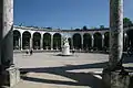 Bosquet de la Colonnade pendant les Grandes Eaux.