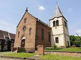 Église protestante, ancienne église Saint-Jacques de Bosselshausen