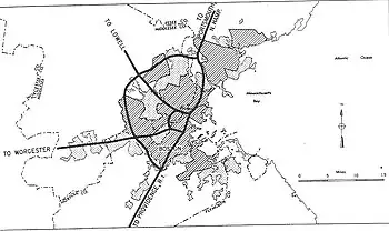 Boston autoroutes