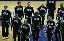 Joueurs des Celtics en avril 2011