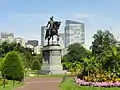 Statue de George Washington à Boston