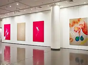 Exposition de l'artiste Guillaume Bottazzi, invité de l'évènement "Le French May" à Hong Kong
