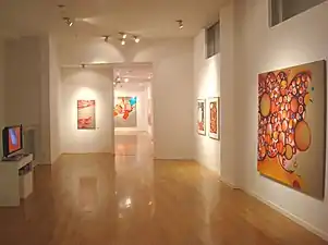 Exposition personnelle de l'artiste Guillaume Bottazzi au Musée International d'Art Miyanomori au Japon en 2011