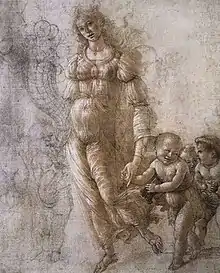 Sandro Botticelli, Allégorie de l'abondance, 1480-1485.