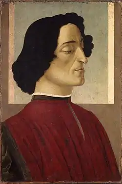 Botticelli : Portrait de Julien de Médicis