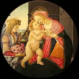 La Vierge et l'Enfant avec un ange