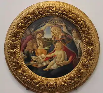 La Madone du Magnificat,  de Botticelli