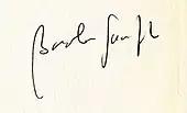 signature de Boualem Sansal