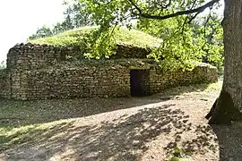 Tumulus F2, vue du nord.