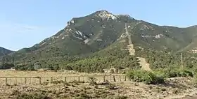 Vue sur le massif du Djebel Boukornine.