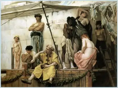 Le Marché aux esclaves (1882), localisation inconnue.