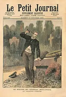 30 septembre : suicide du général français Georges Boulanger devant la tombe de sa maitresse au cimetière d'Ixelles (Bruxelles)