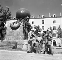 Le monument aux morts de la Légion étrangère à Sidi bel Abbès