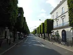 Boulevard de Launay sur le milieu de sa section