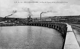 Le pont vers 1900.