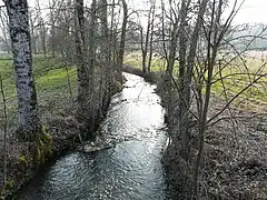 Au lieu dit le Moulin des Guichards.