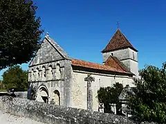 L'église de Boulouneix.