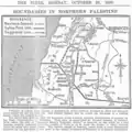 Article du Times, 25 octobre 1920, faisant état des discussions actives concernant la ligne de démarcation