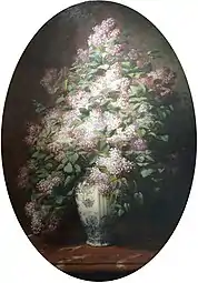 Bouquet de lilas, 1883.