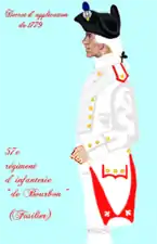 régiment de Bourbon de 1779 à 1791
