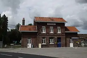 La gare de Bourbourg en 2011