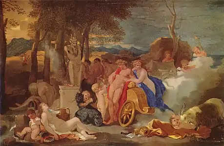 Bacchus et Cérès (1640-1660),musée des Beaux-Arts de Budapest.