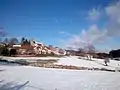 Bourg de Saint-Frion sous la neige (Janvier 2017)