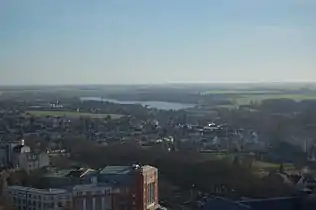 Vue panoramique des alentours de Bourges-Avaricum.