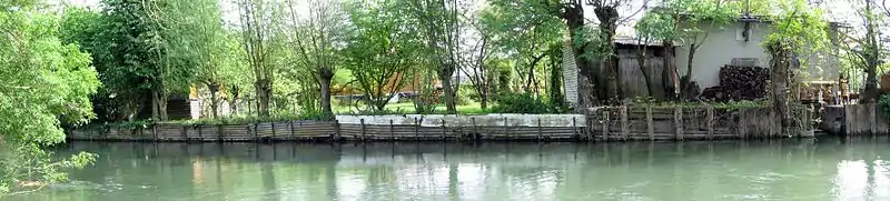 Panorama des marais de l’Yèvre et de la Voiselle.