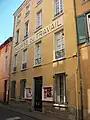 Façade de la « Bourse du travail », créée sous la mandature du maire de Carcassonne Albert Tomey.