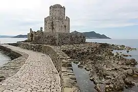 Fortin du château à l'extrémité sud