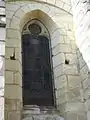 Fenêtre gothique de l'église Saint-Laurent