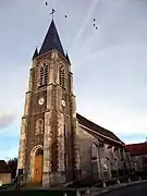 L'église Saint-Médard.