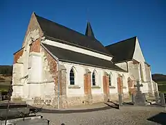 L'église Saint-Étienne de Bouttencourt.