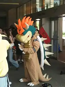 Bowser cosplay