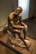 Pugiliste des Thermes, bronze, v. 100-50 av. J.-C.