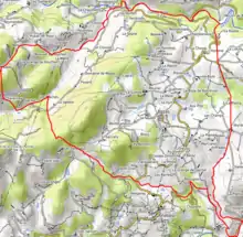 Carte topographique