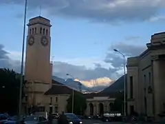 Vue éloignée du groupe de Bolzano.