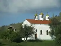 La nouvelle église orthodoxe de Božica (église Saint-Pierre-et-Saint-Paul)