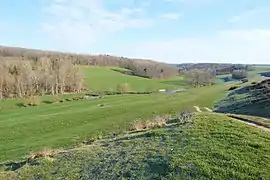 Vallée du Brénon entre Clérey-sur-Brénon et Autrey