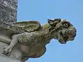 Gargouille néogothique de la tour carrée.