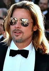 Photographie de Brad Pitt lors du Festival de Cannes 2013