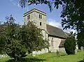 L'église du hameau de Bradenham.