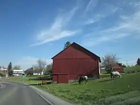 Ferme à Brady Township.