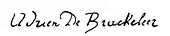 signature d'Adrien de Braekeleer