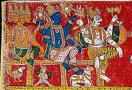 La Peinture est un des nombreux domaines artistiques dans lequel l'Andhra Pradesh à grandement contribué.